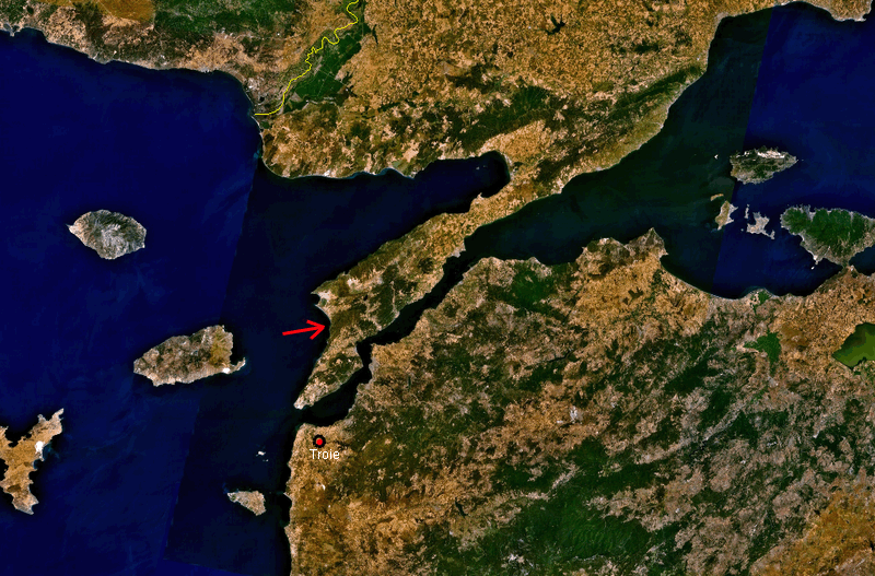 d&eacute;troit des Dardanelles