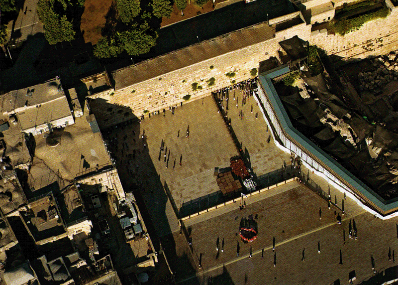 s&eacute;gragation mur des lamentations